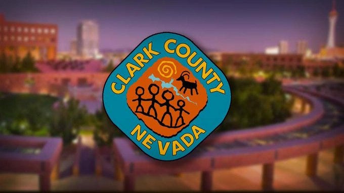 The logo for Clark County, Nevada
