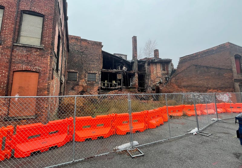 Cobblestone District site as of December 2023