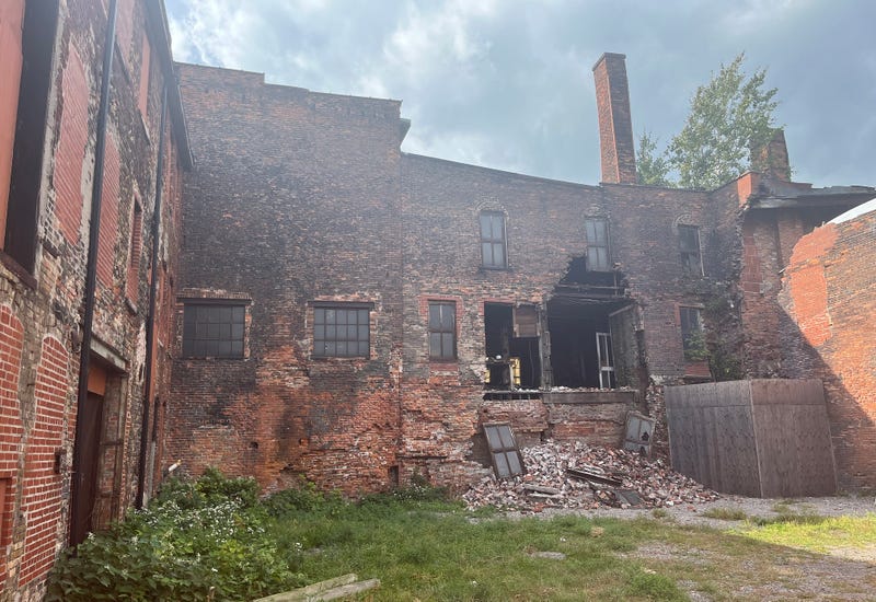 Cobblestone District site as of September 2022