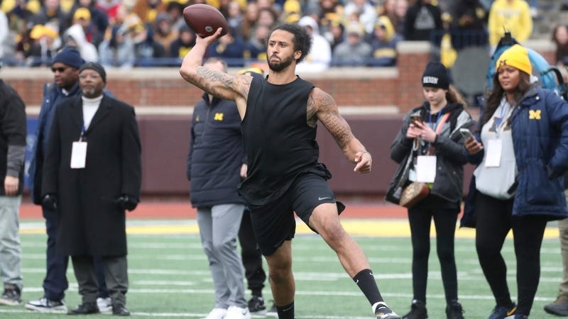 Michael Vick on workout with Colin Kaepernick: 'He looked like he's ready to play'
