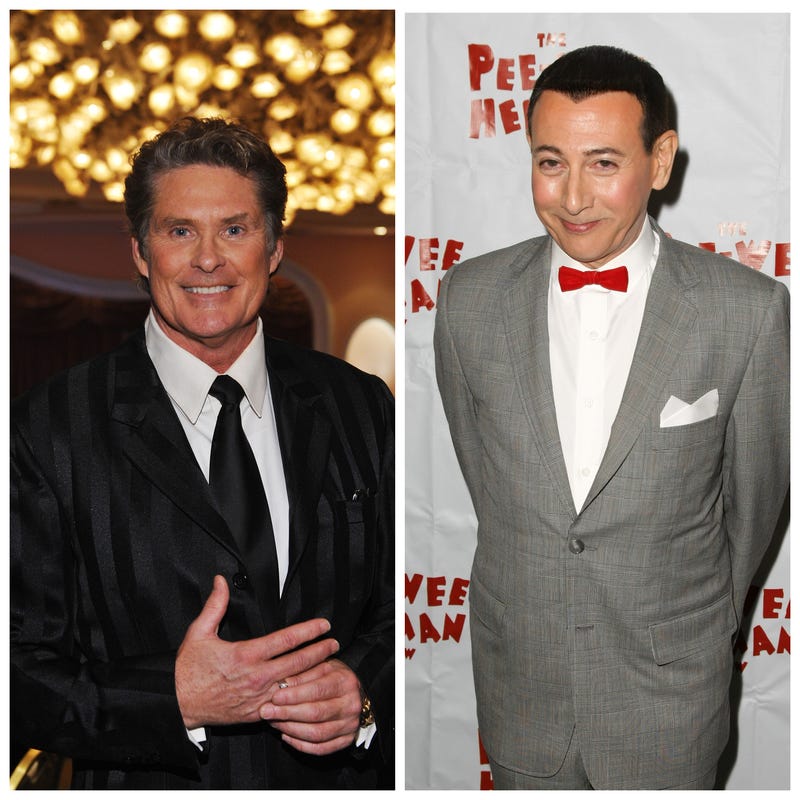 David Hasselhoff, Paul Reubens