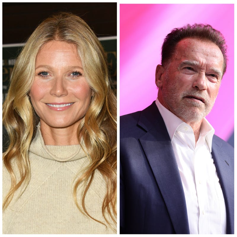 Gwyneth Paltrow and Arnold Schwarzenegger