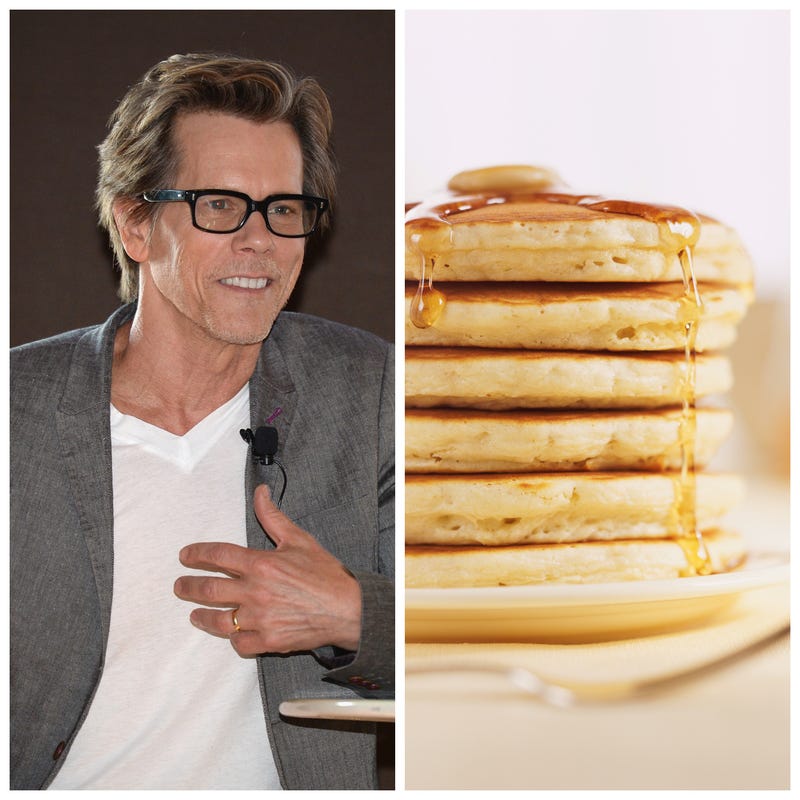 Kevin Bacon, pancakes