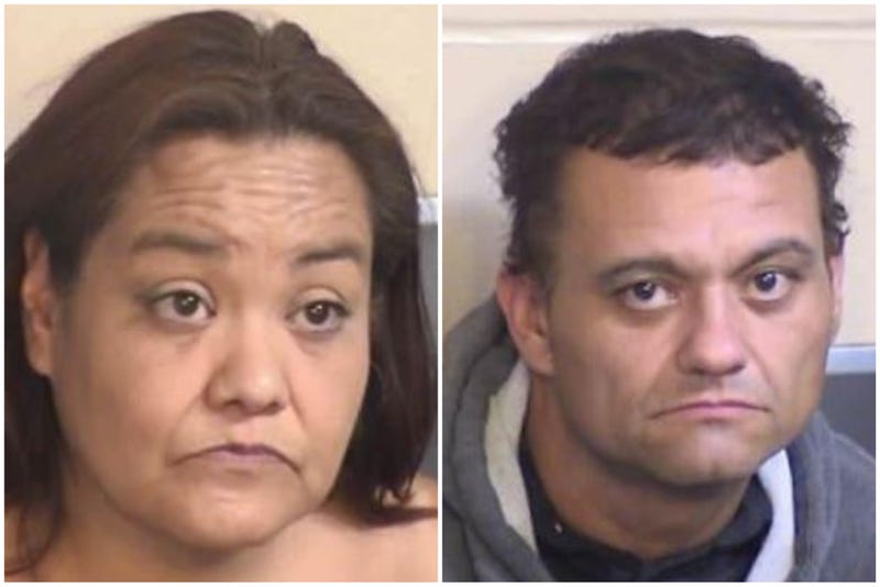 Castillo and Hawkins mugshot