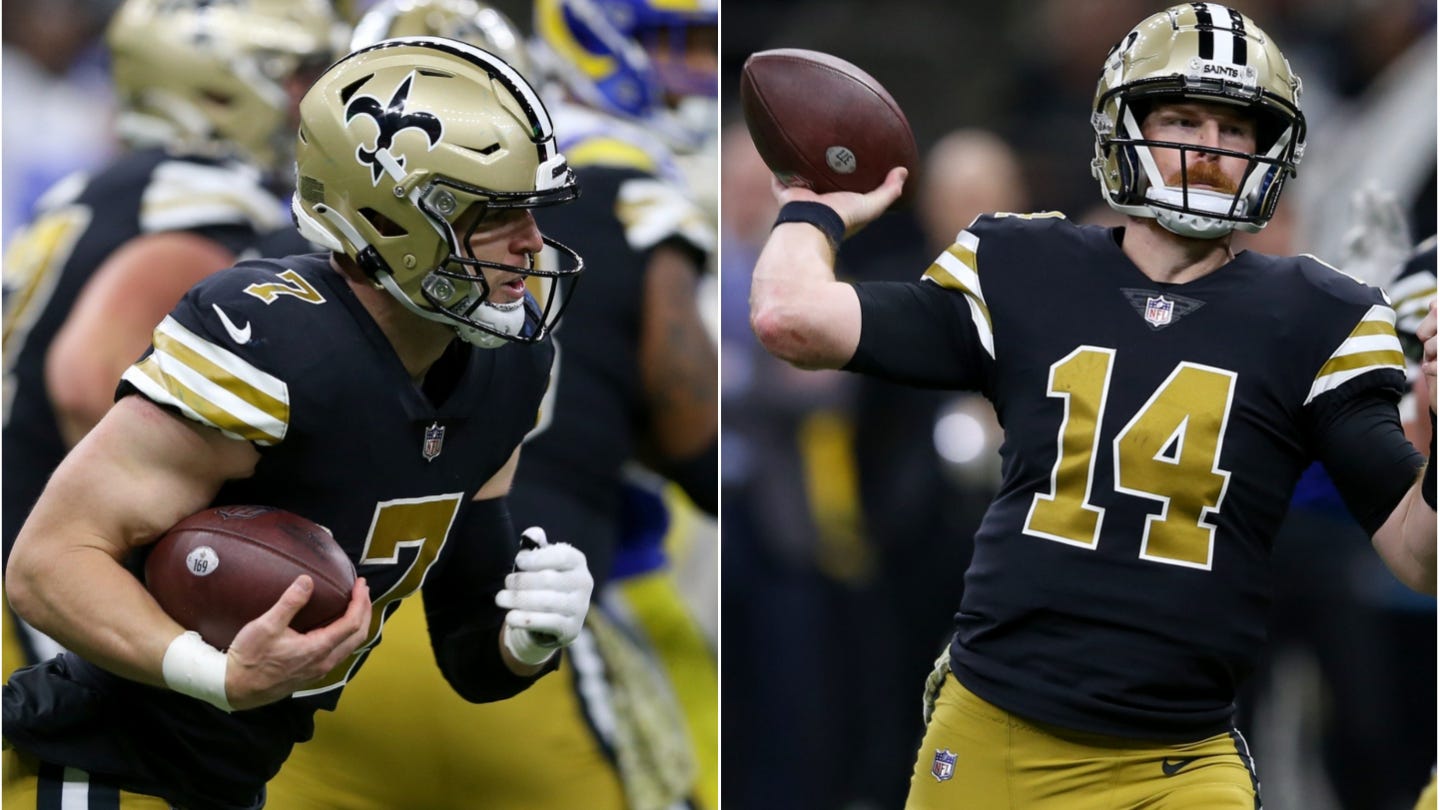 Why Taysom Hill, Andy Dalton split reps more than ever vs Rams: 'That's our advantage'