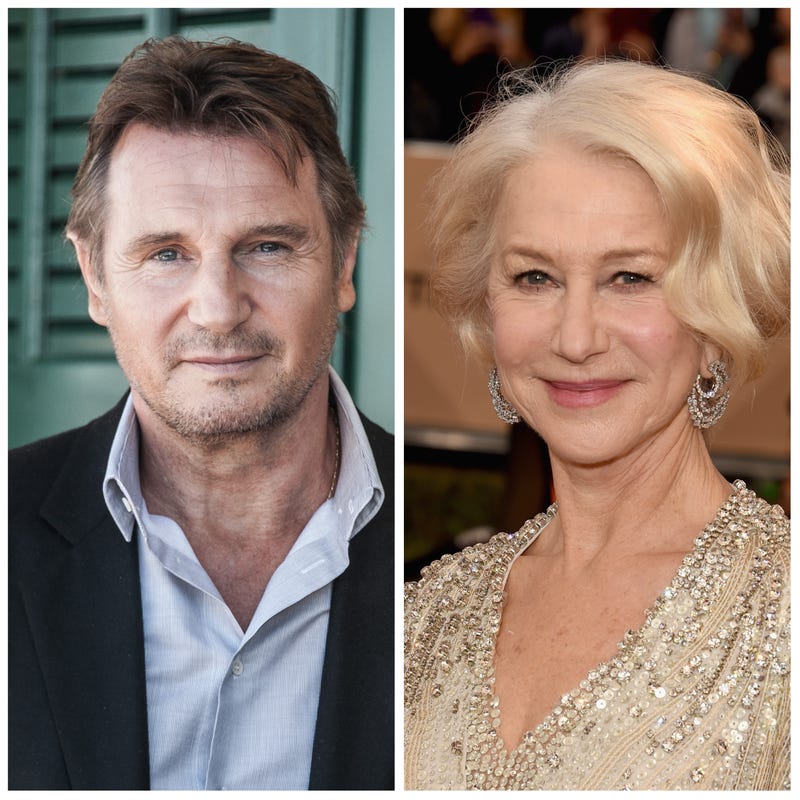 Liam Neeson and Helen Mirren