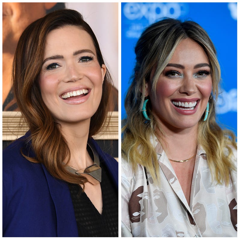 Mandy Moore and Hilary Duff