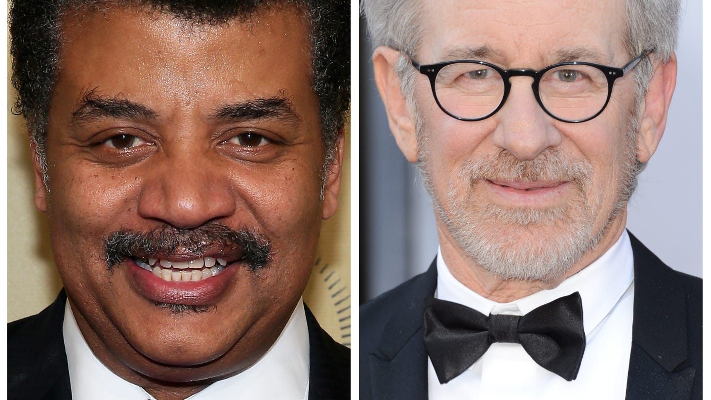 Neil deGrasse Tyson claims Steven Spielberg told him the truth about E.T.