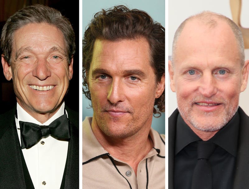 Maury Povich, Matthew McConaughey, Woody Harrelson