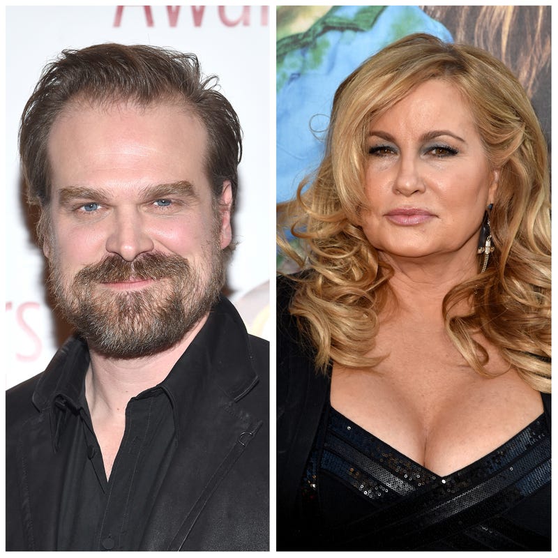 David Harbour and Jennifer Coolidge