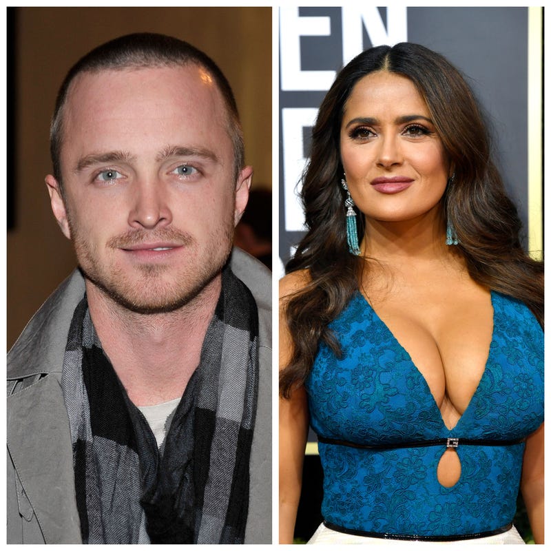 Aaron Paul, Salma Hayek