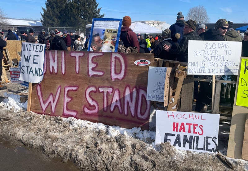 Collins corrections officers strike