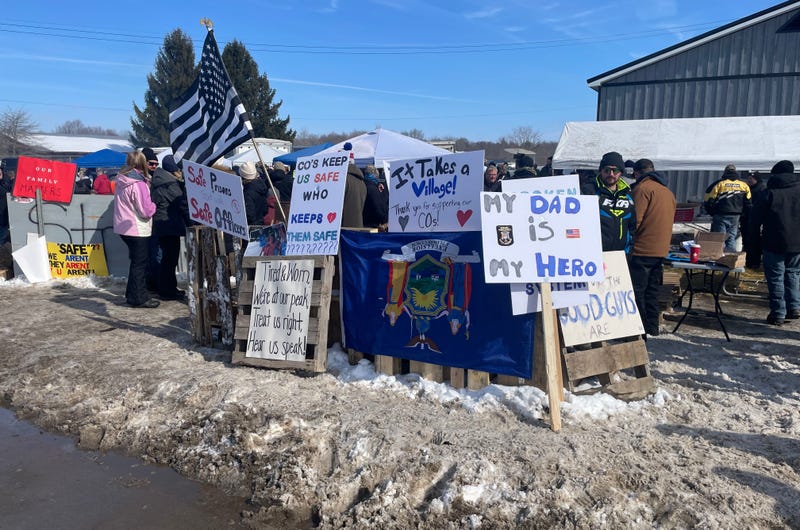 Collins corrections officers strike