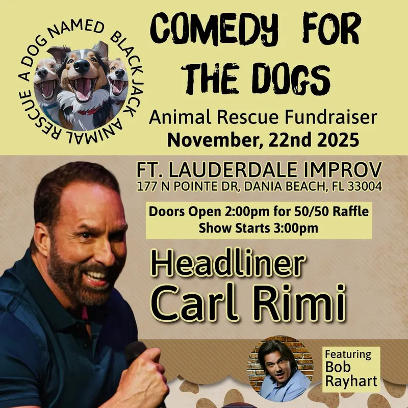 Graphic for Comedy For Dogs