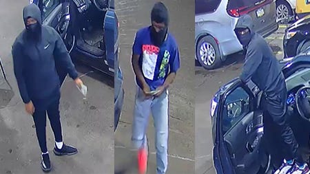 Police: 3 men rob parking garage attendant at gunpoint in Chinatown