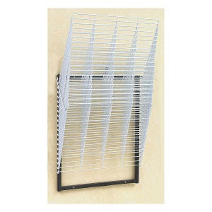 Compact 20-Shelf Wall Rack