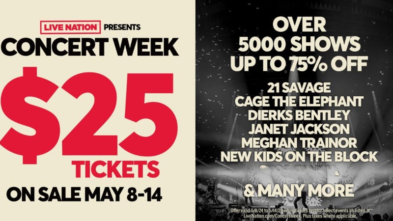 Live Nation Concert Week