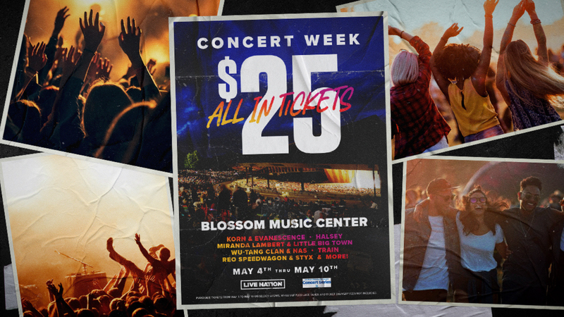 Live Nation Concert Week Blossom