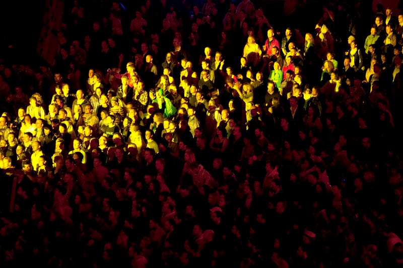 Concert crowd