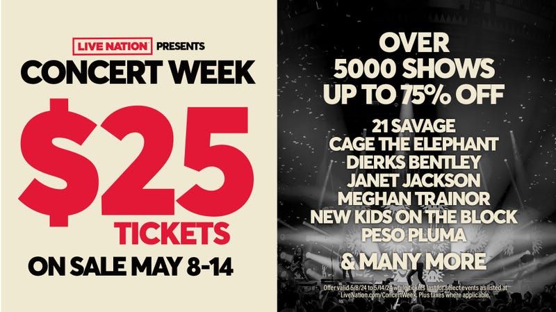 Live Nation Concert Week