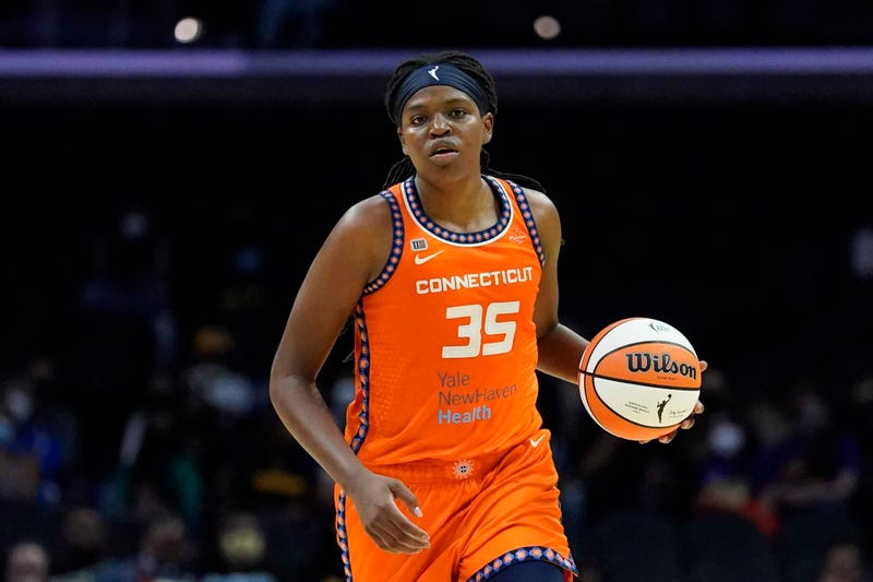 The Connecticut Sun's Jonquel Jones. 