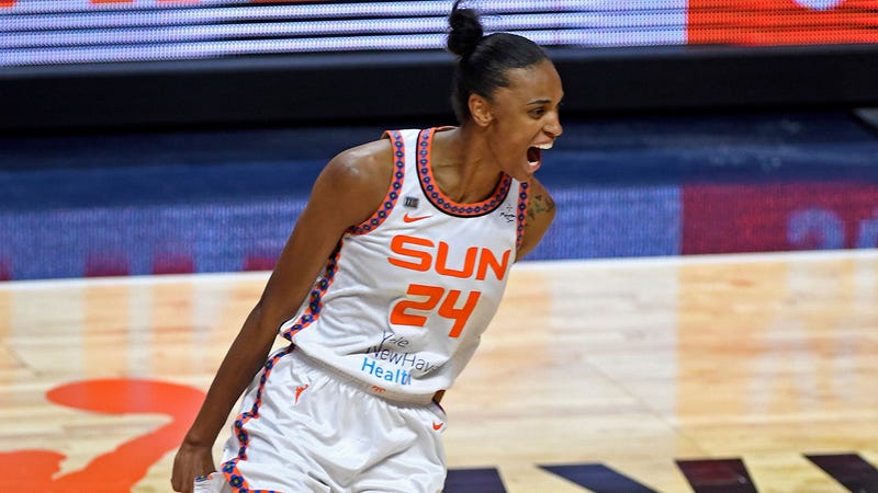 The Connecticut Sun's DeWanna Bonner.