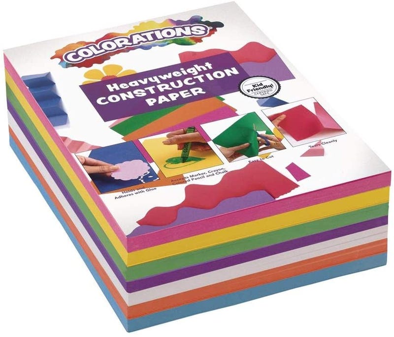Construction Paper Smart Pack Multicolor Variety Pack