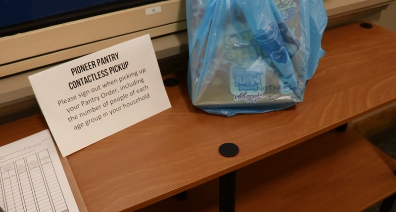Students developed technology to make Point Park’s Food Pantry ordering and pick up contactless