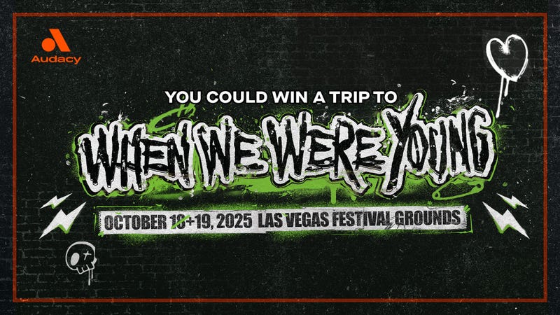 You could win a trip to When We Were Young Festival