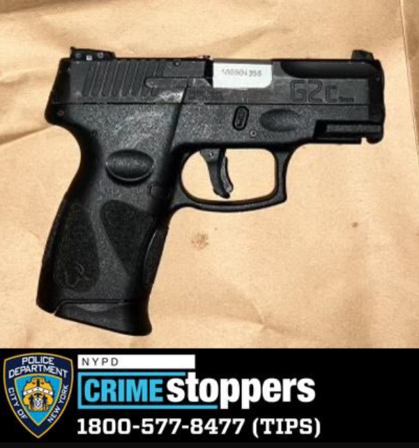 The NYPD released a photo of the gun recovered from the scene of Sunday morning's fatal police-involved shooting.