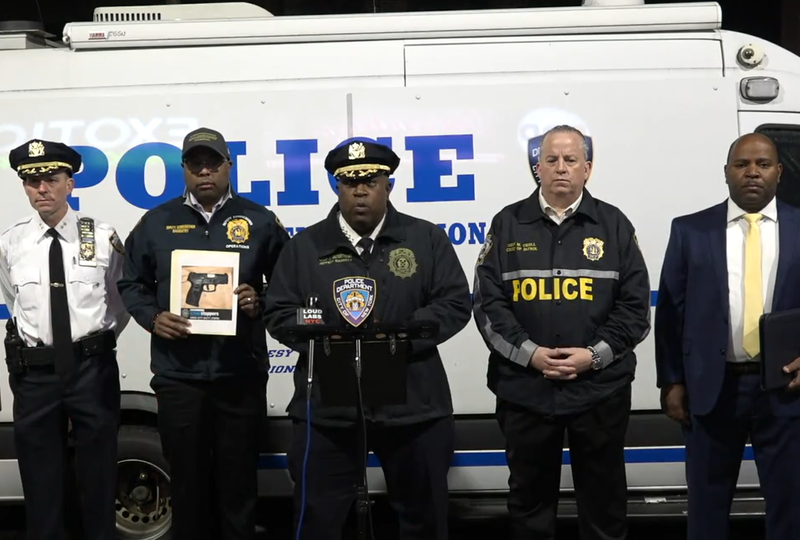 NYPD brass held a press conference on Sunday to provide information regarding a fatal police-involved shooting in East Flatbush.
