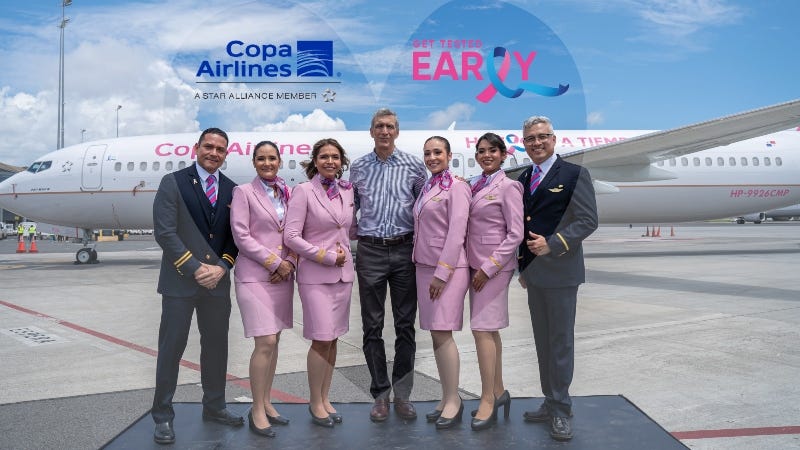Copa Airlines / Get Tested Early! Go PINK ATX! Go PINK PANAMA! 