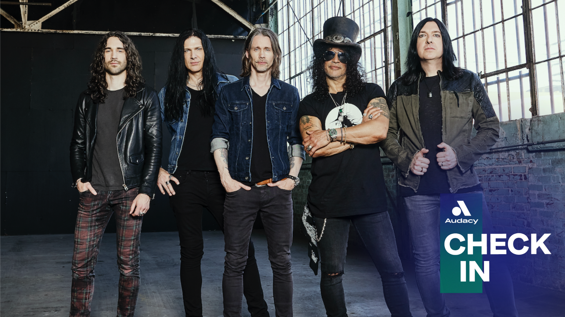 Watch our Audacy Check In with Slash