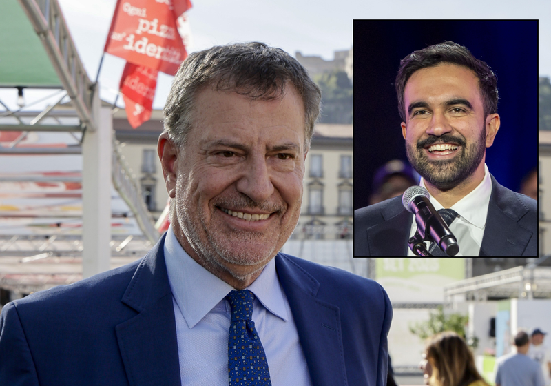 A major newspaper in the U.K. published a fake interview in which "de Blasio" was critical of Mamdani's policies