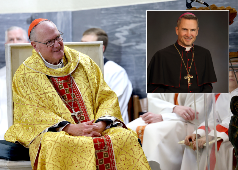 Cardinal Timothy Dolan is stepping down and will be replaced by Bishop Ronald Hicks
