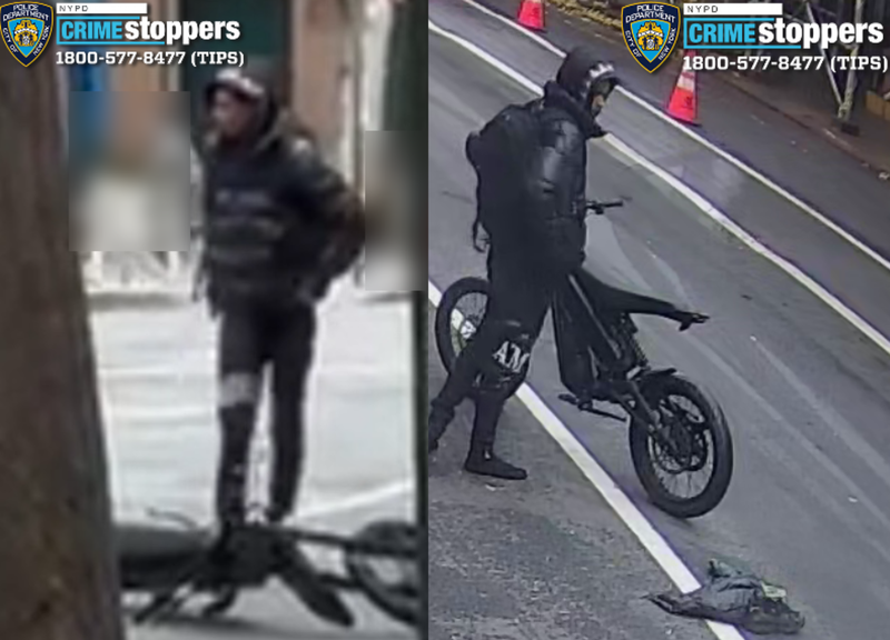 The NYPD released images Wednesday of the two suspects, who allegedly robbed 17 people across September, October and November