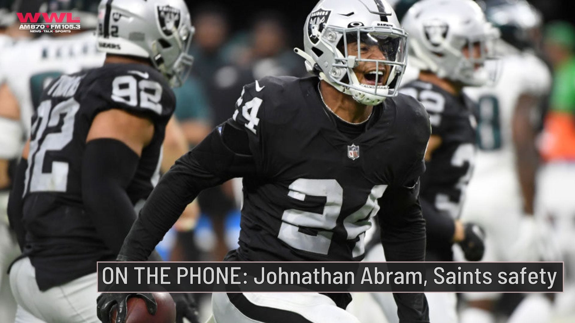 Listen: Now with Saints, Johnathan Abram thrilled to finally join the 'home team'