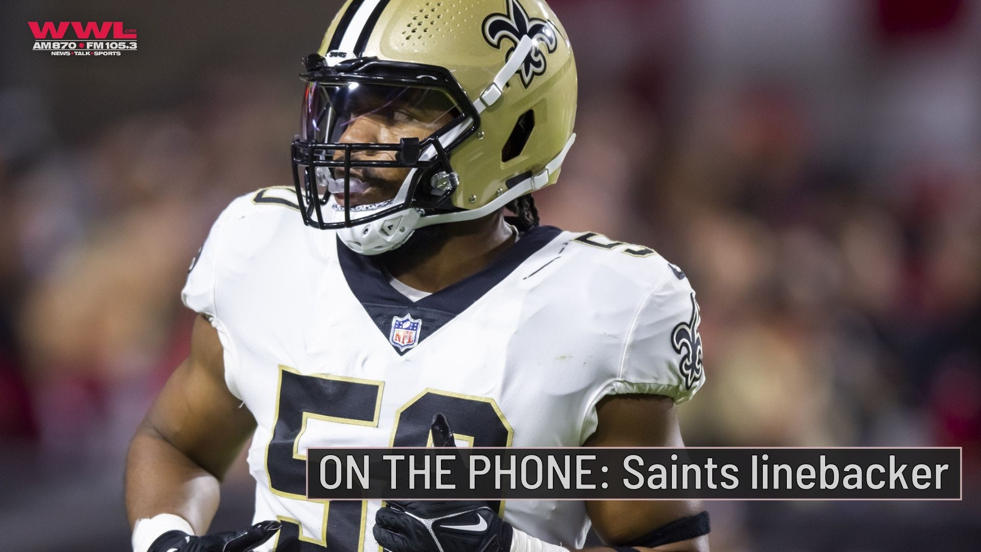 Andrew Dowell on WWL: Saints special teams ace models career after Craig Robertson