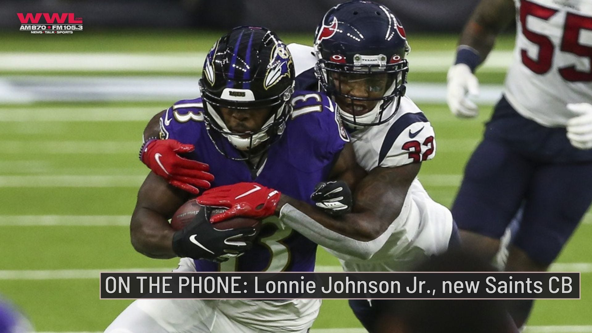 Listen: New Saints CB Lonnie Johnson is willing to do it all, and he can