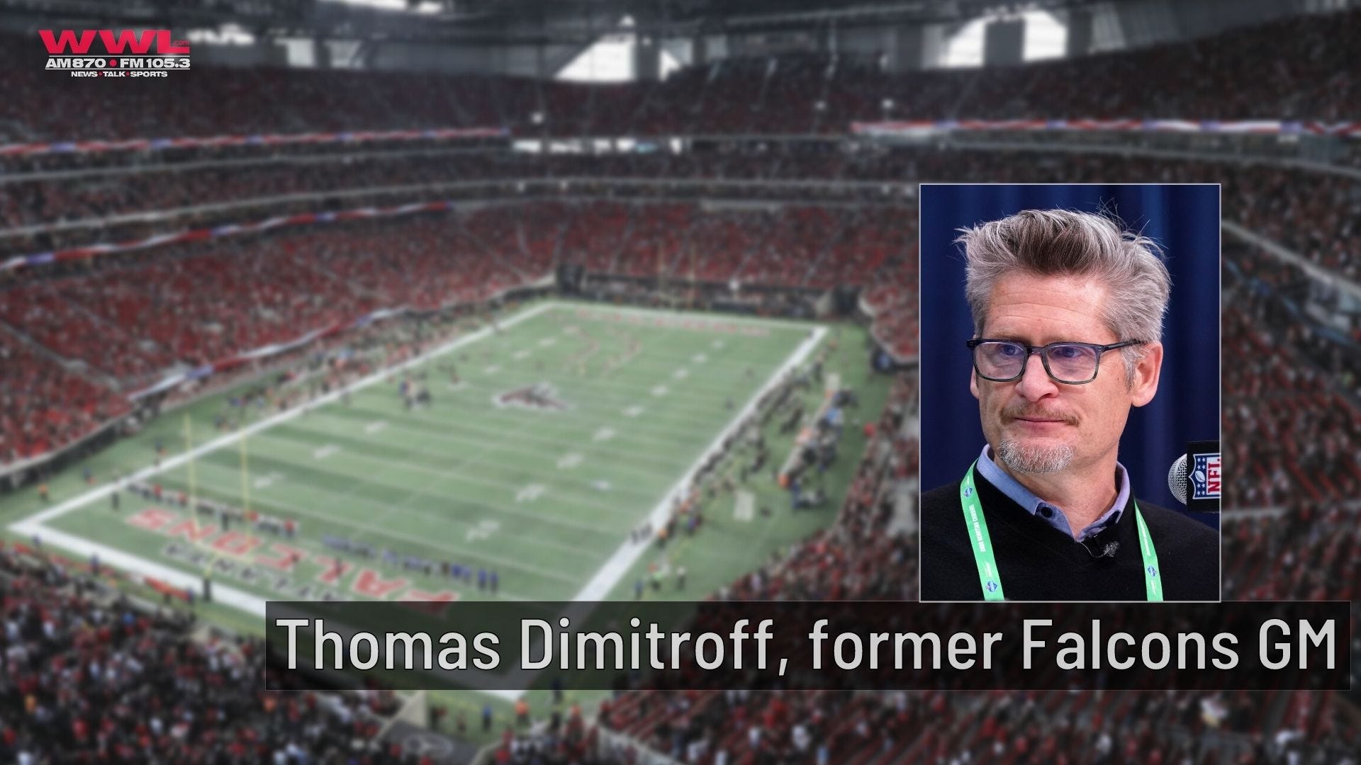 Mickey Loomis does 'hate the Falcons,' but that's only part of the GM equation