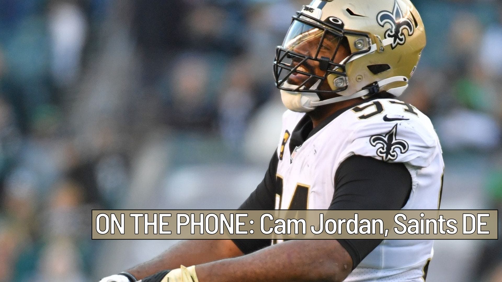 What spurred Cam Jordan's offseason in Spain? A 'craptastic' day in Cleveland