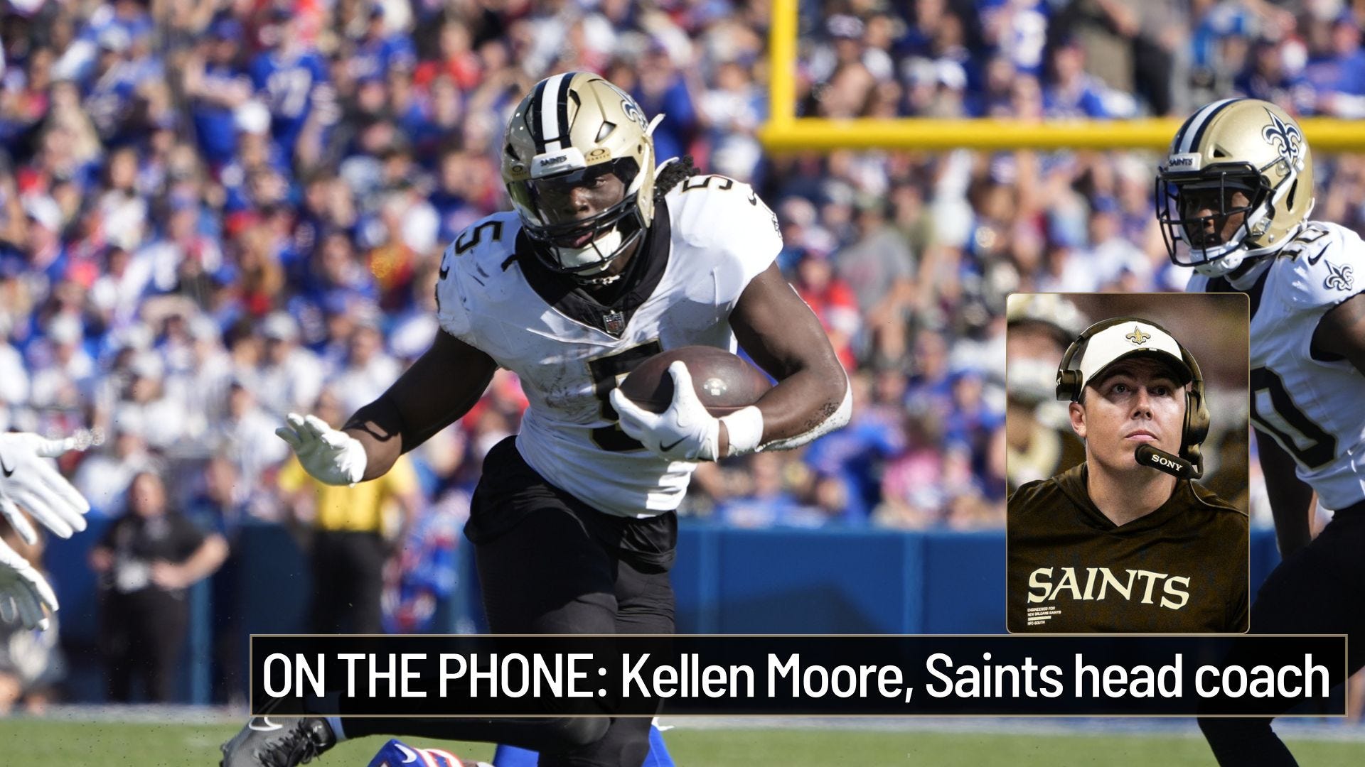 Kellen Moore on WWL: Alvin Kamara, Kendre Miller forming '1-2 punch' for Saints offense