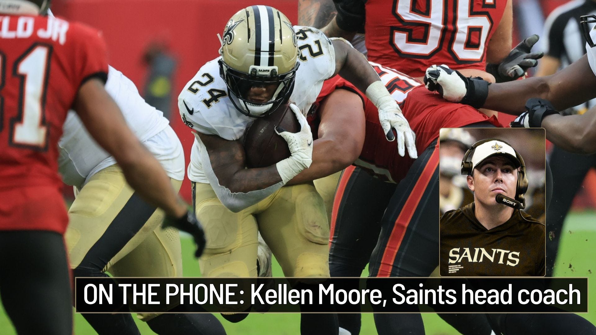 Kellen Moore on WWL: Saints run game 'came alive' in win over Bucs