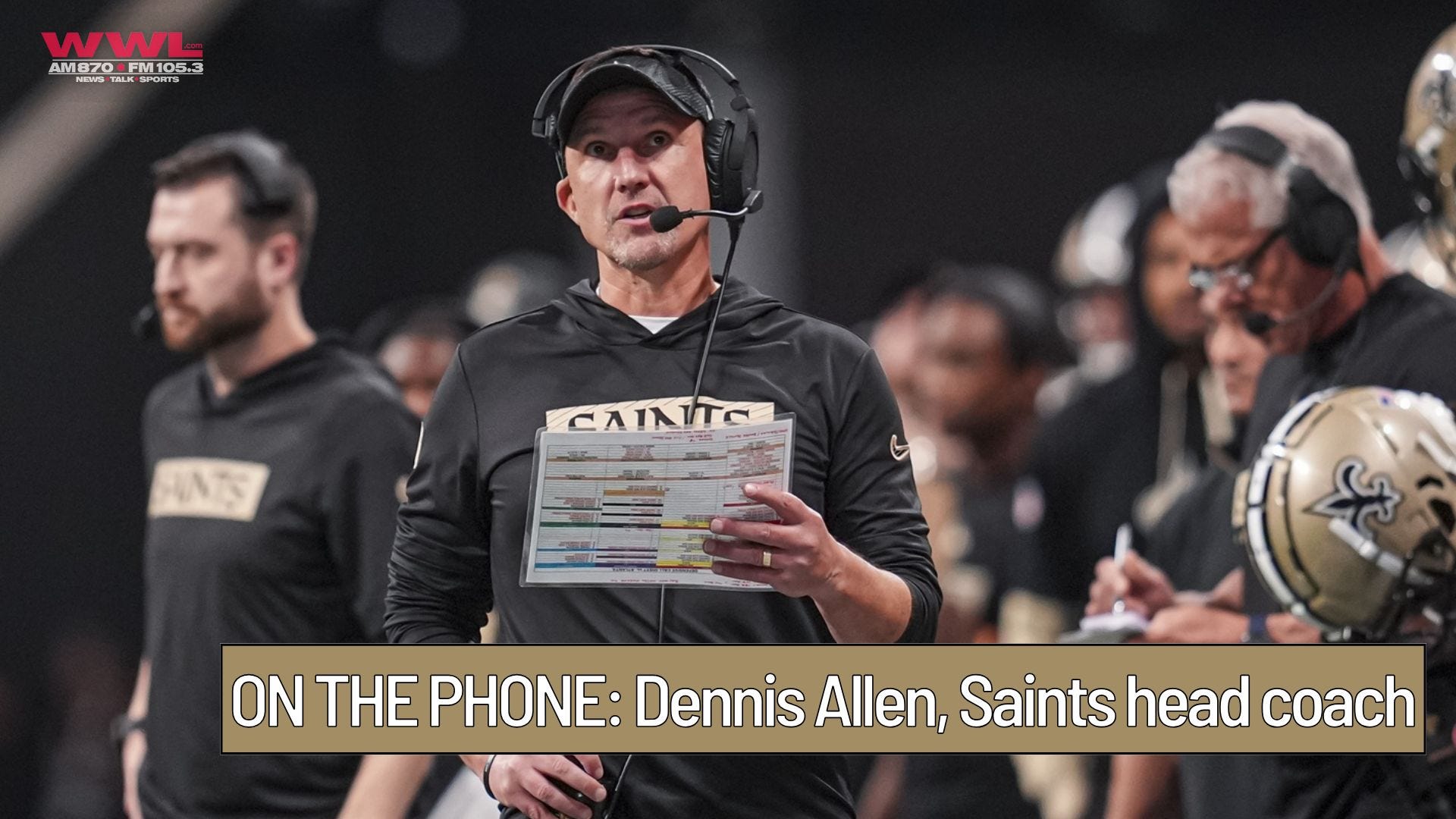 Dennis Allen on WWL: Saints definitely not in 'sell mode' despite losing streak