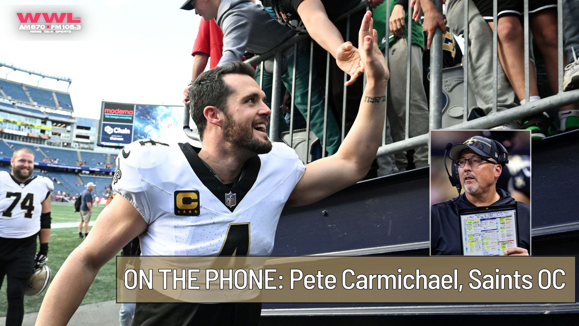 OC Pete Carmichael: Saints offense heard the (valid) criticism and responded well