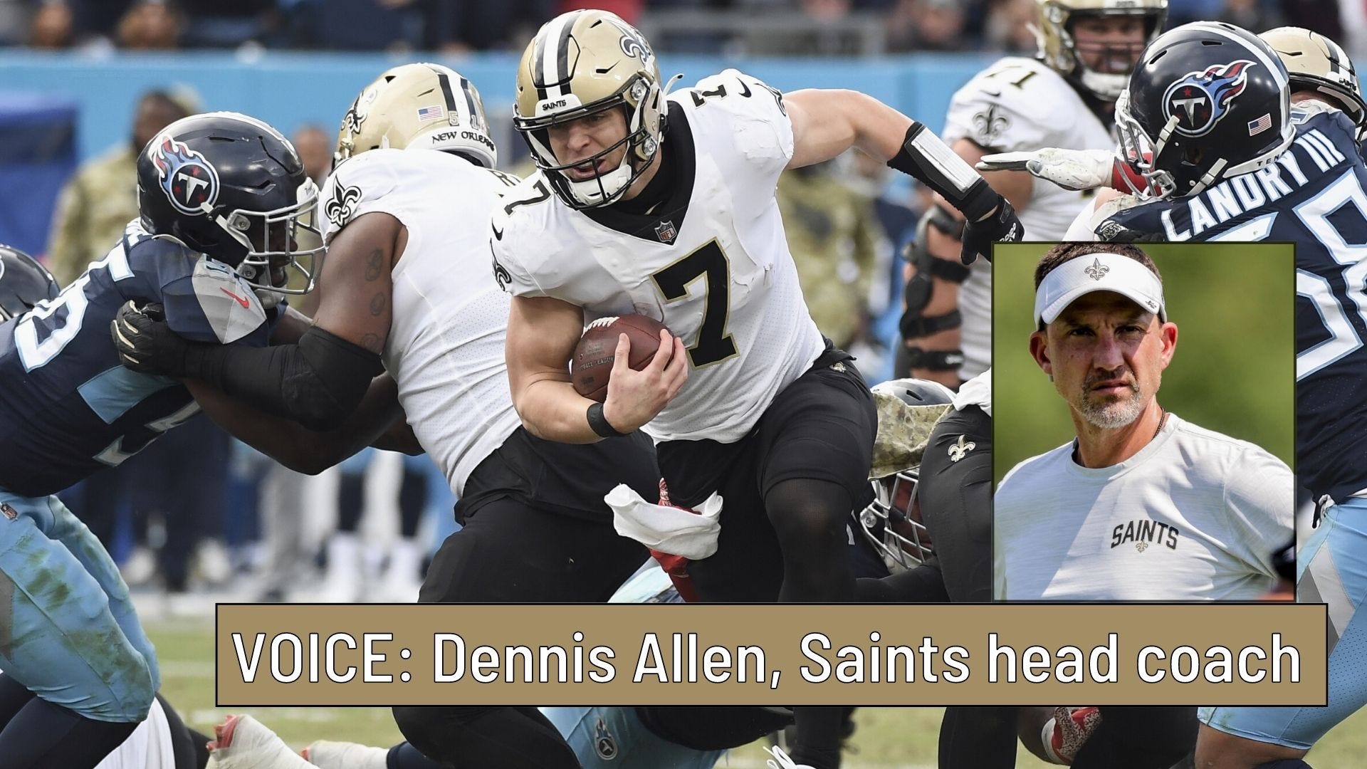 What's Taysom Hill's role for Saints? He's a 'weapon,' Dennis Allen says
