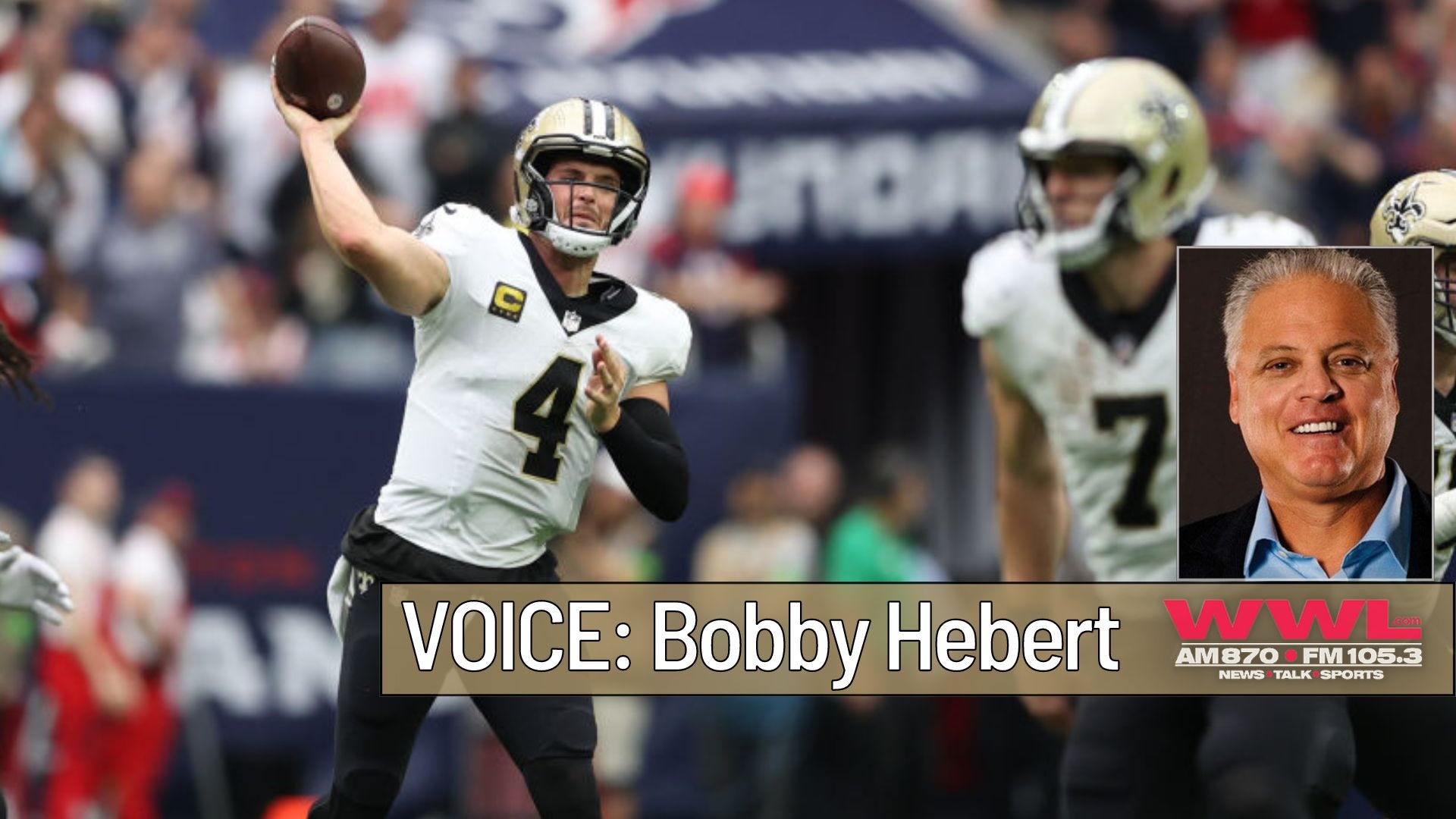 Hebert: Saints paid big for Derek Carr. He delivered like Andy Dalton in loss to Texans.