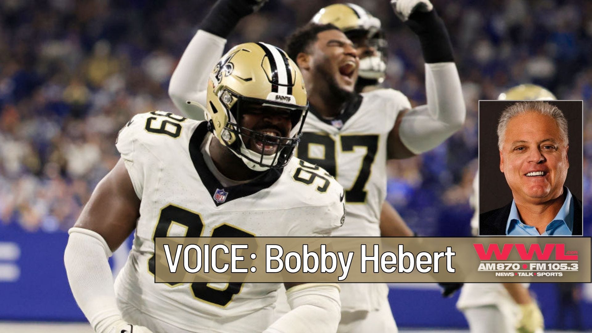 Hebert after Saints get right vs Colts: Don't look now, but we're in first place