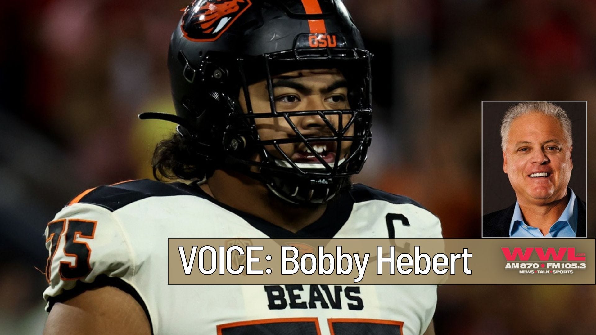 Hebert: 'Super Samoan' Taliese Fuaga should be Day 1 starter for Saints at OT or guard