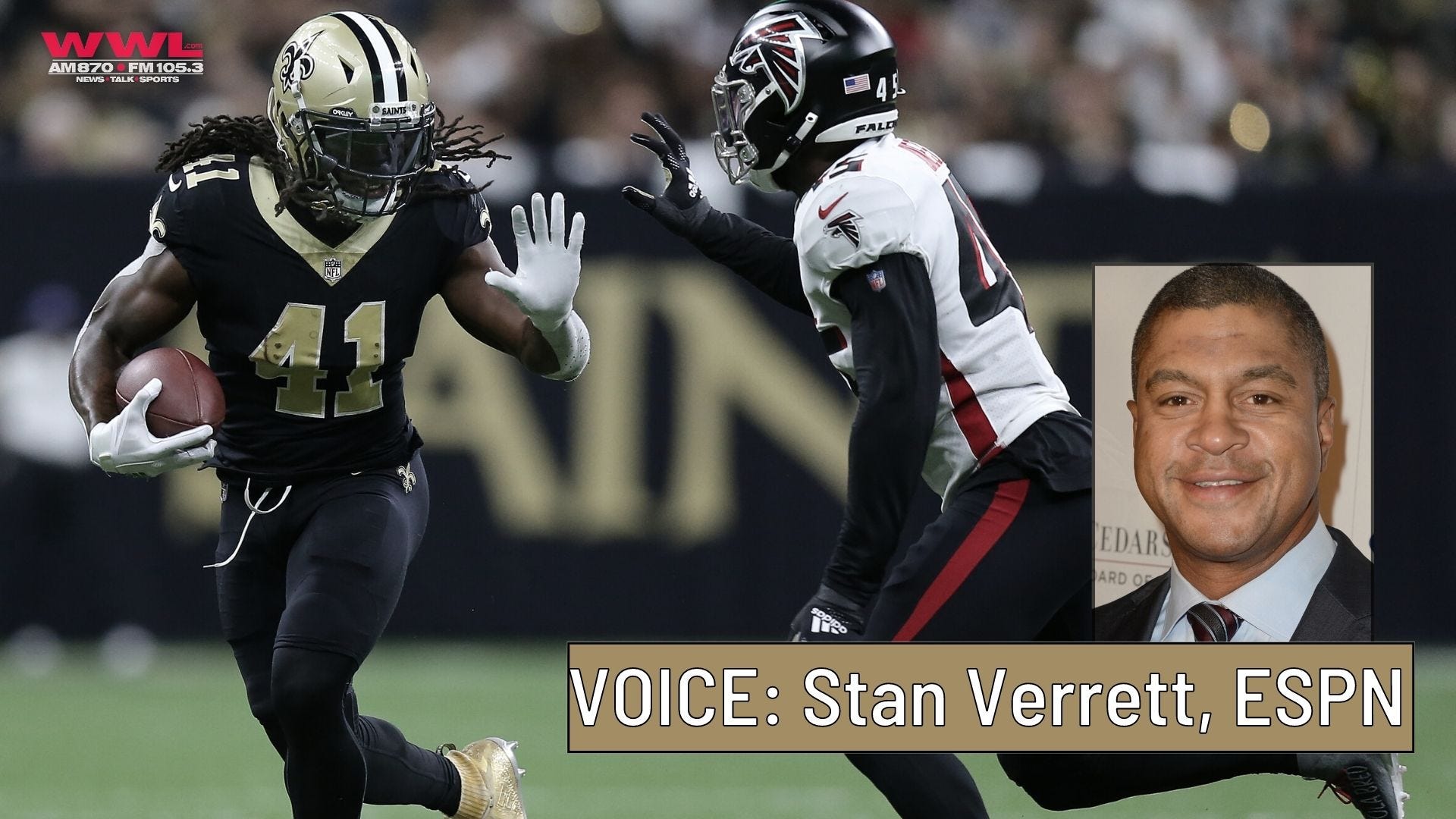 ESPN's Stan Verrett weighs in on a Who Dat takeover for Saints-Falcons: 'I love it'
